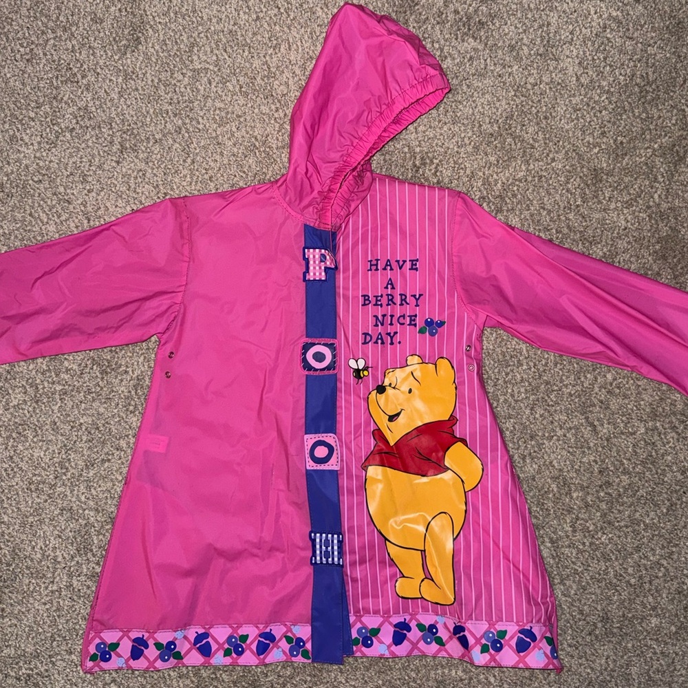 Vintage Pooh Rain Coat